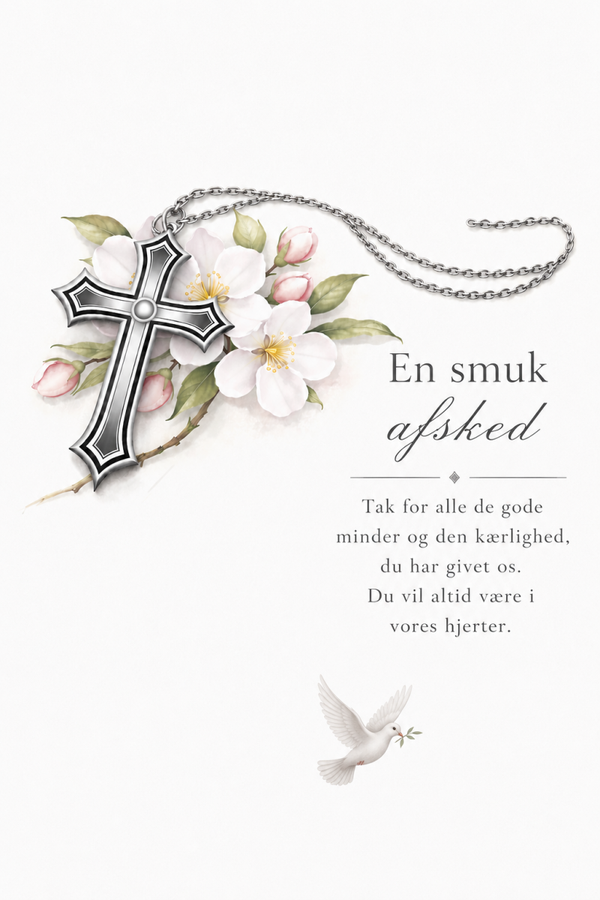 kondolance en smuk afsked