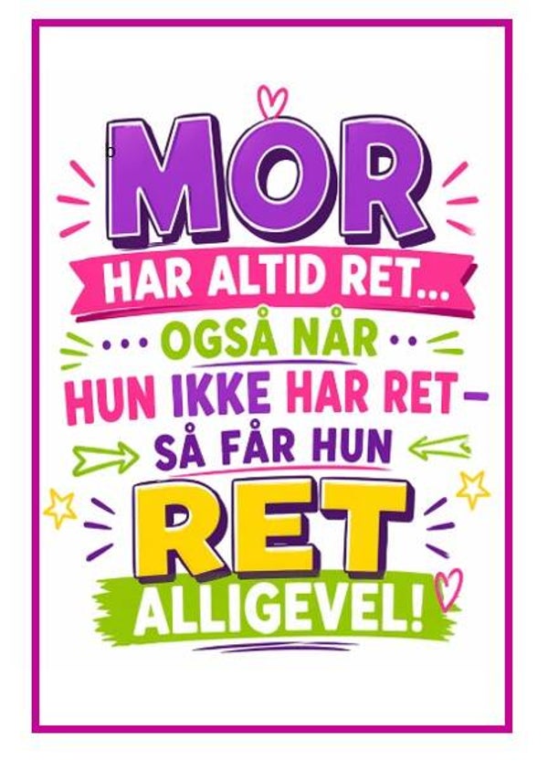 Morsdagskort