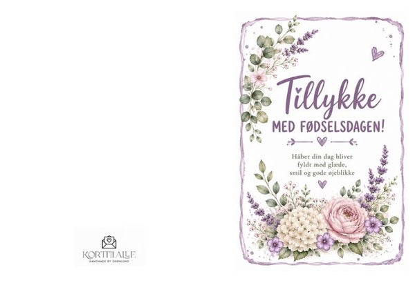 blomsterende tillykke