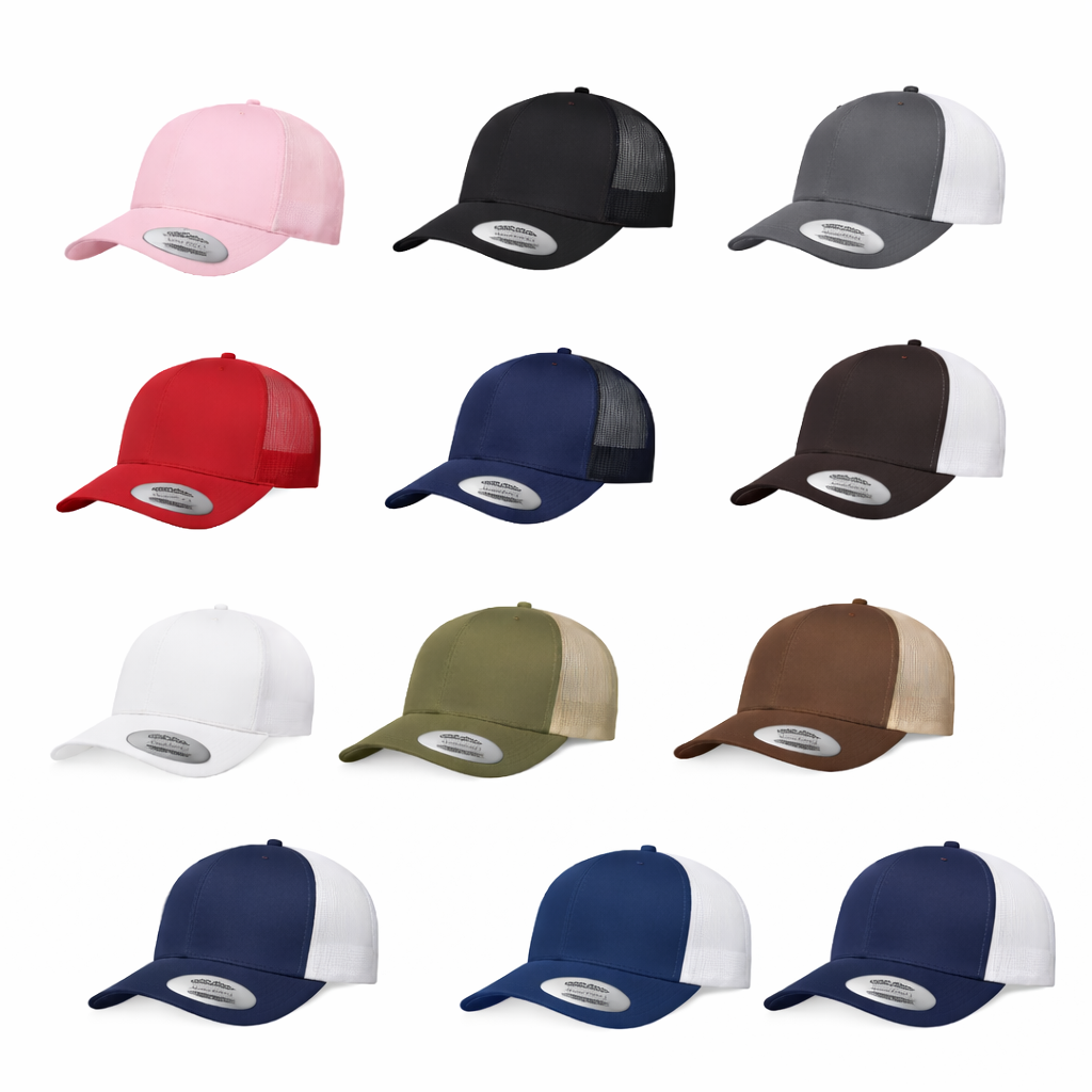 Casquette avec panneau arrière en filet