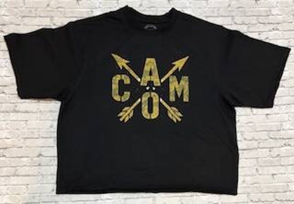 CAMO Arrows - Box Tee - Black (waist length)