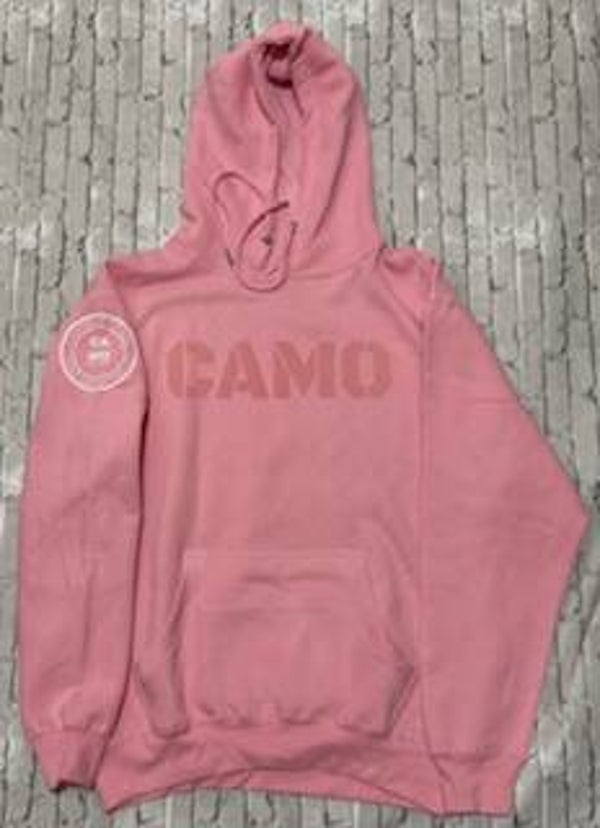 CAMO Hoodie - Pink/pink