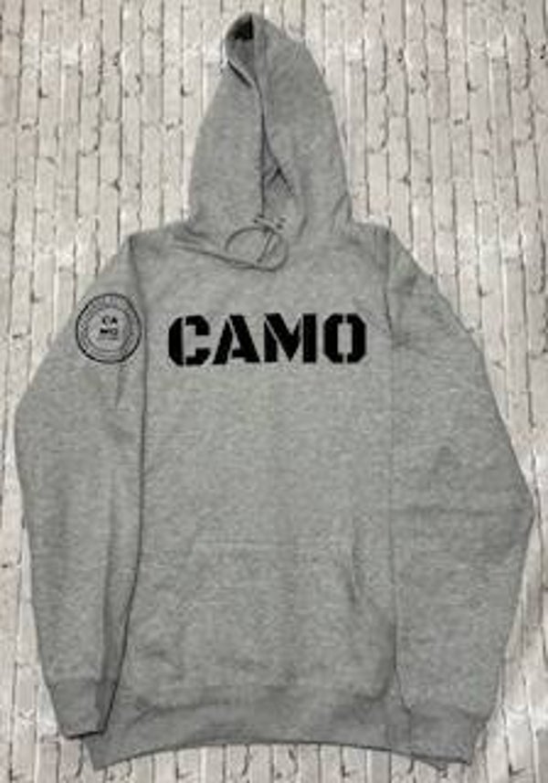 CAMO Hoodie - Gray/black
