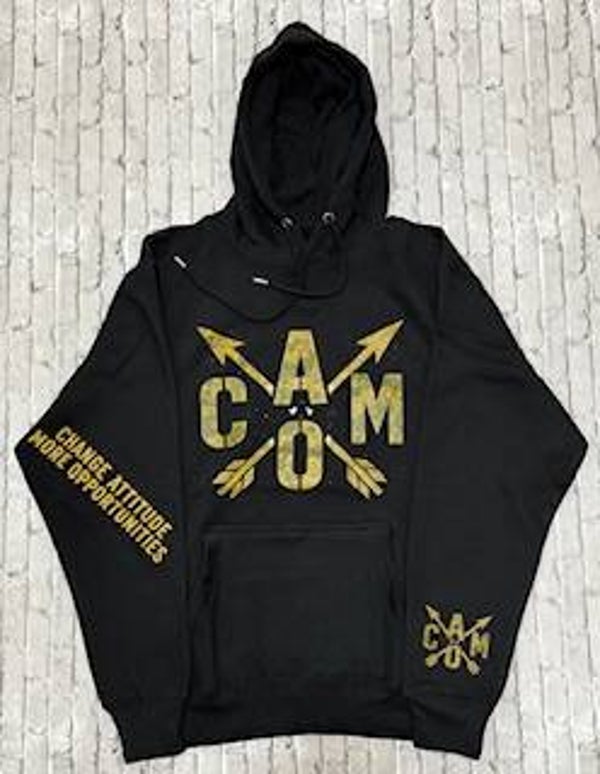 CAMO Arrow Hoodie - Black