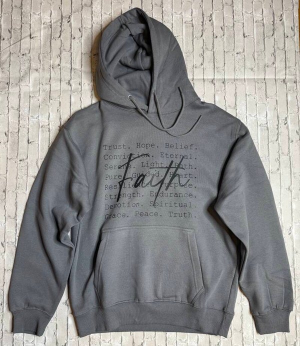 FAITH- Gun Metal Gray