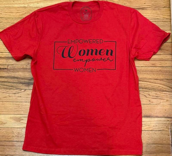 Empowered Women - Red/black