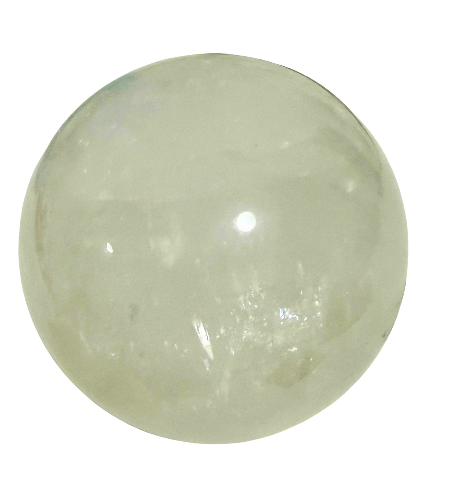 Sphère quartz 8cm 544 GRAMMES