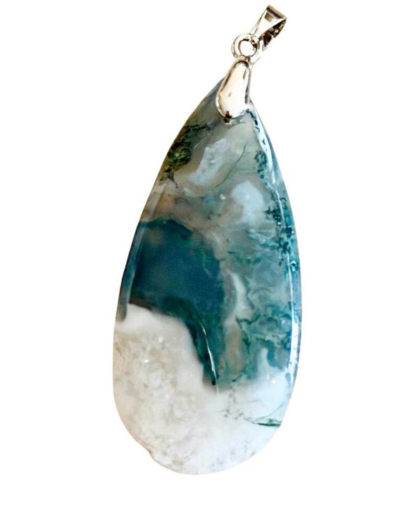 Pendentif Agate Mousse
