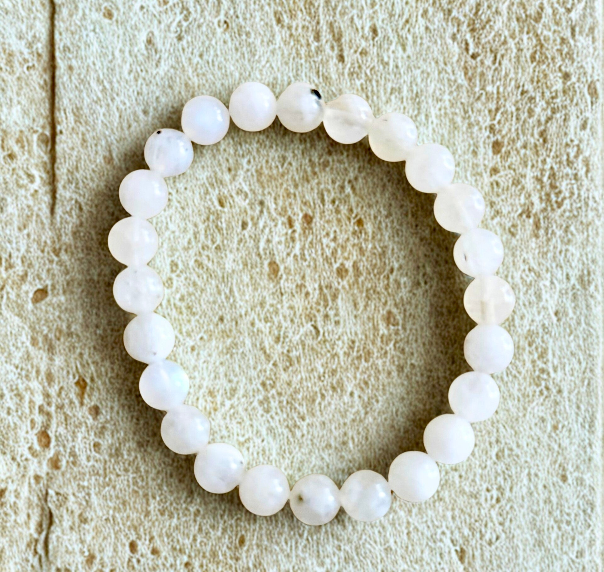 Bracelet Labradorite blanche