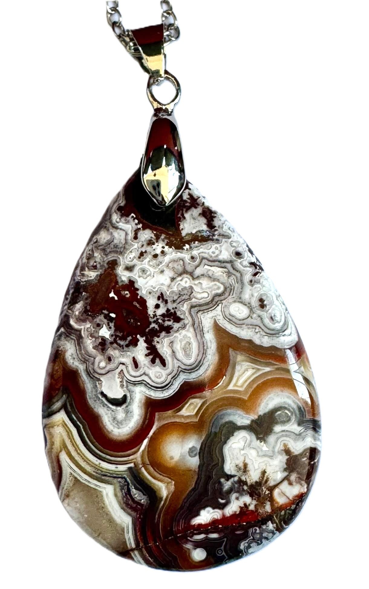 Pendentif Agate Crazy Lace