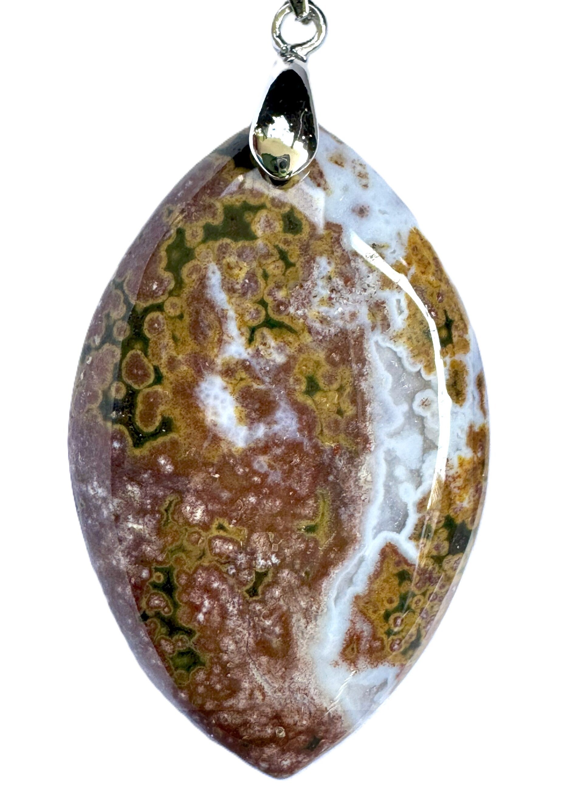 Pendentif Jaspe Océan