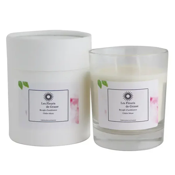 Bougie d'ambiance CEDRE MUSC
