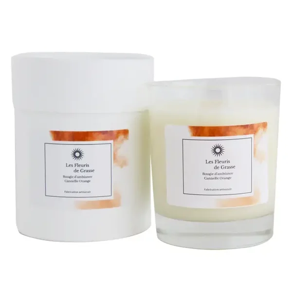 Bougie d'ambiance CANNELLE ORANGE