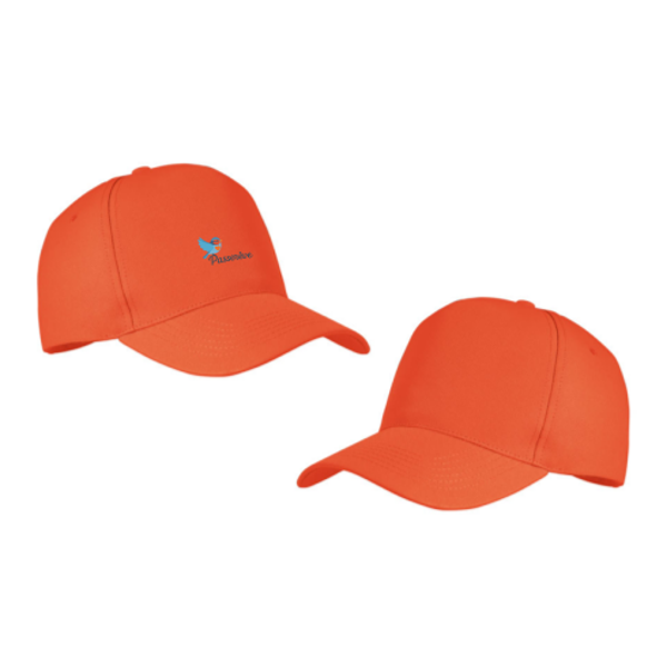 Casquette à 5 pans