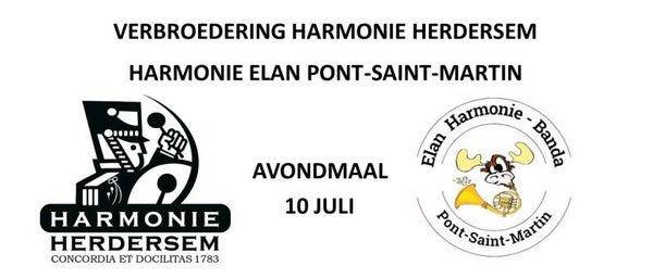 VERBROEDERING AVONDMAAL 10 JULI