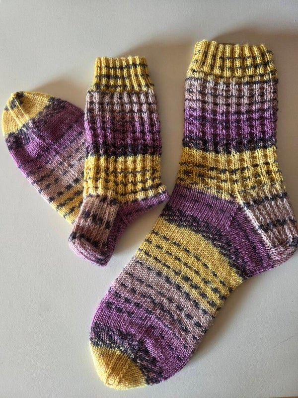 Handgestrickte Socken Gr.42/43