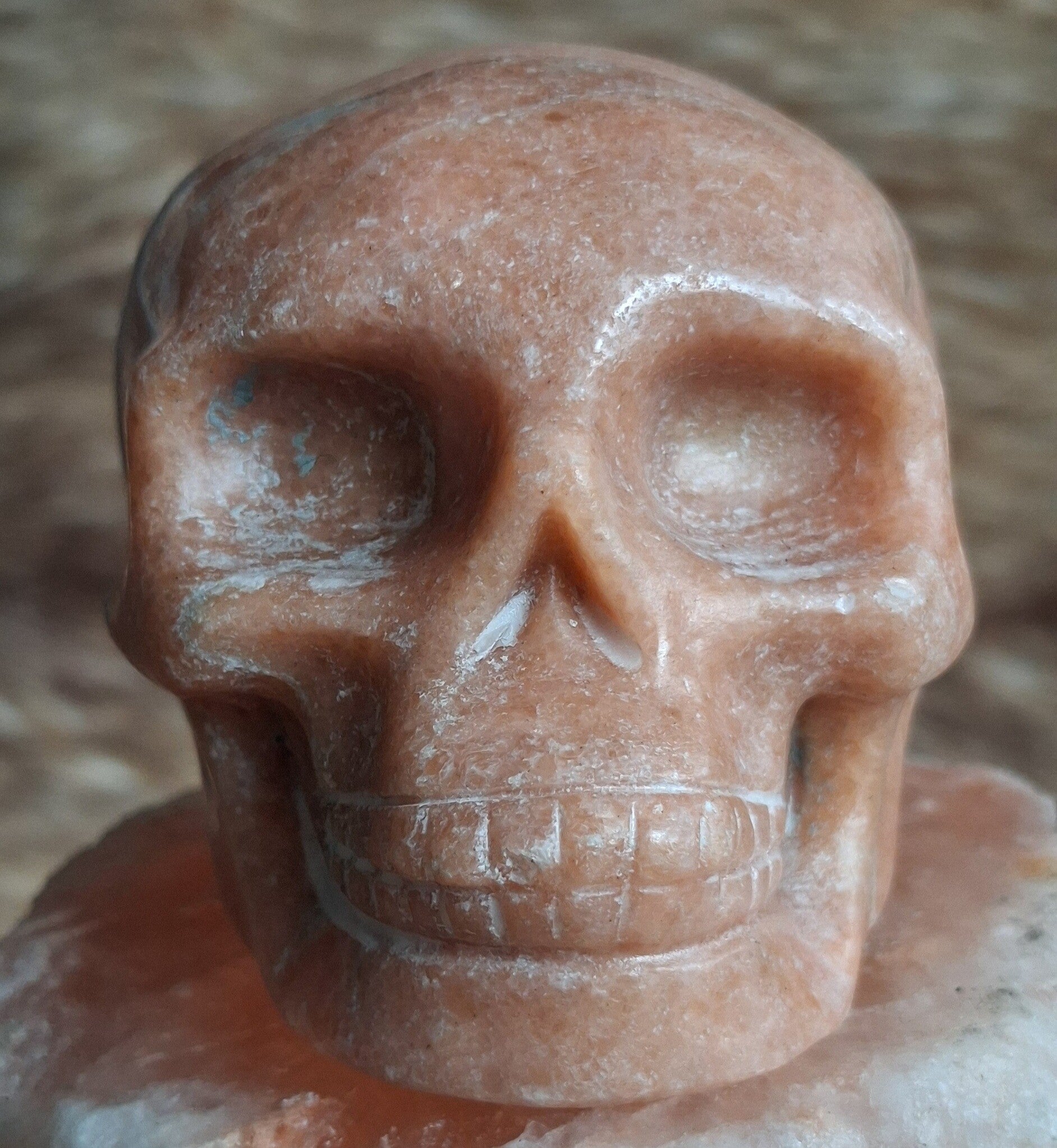 Skull Oranje Calciet