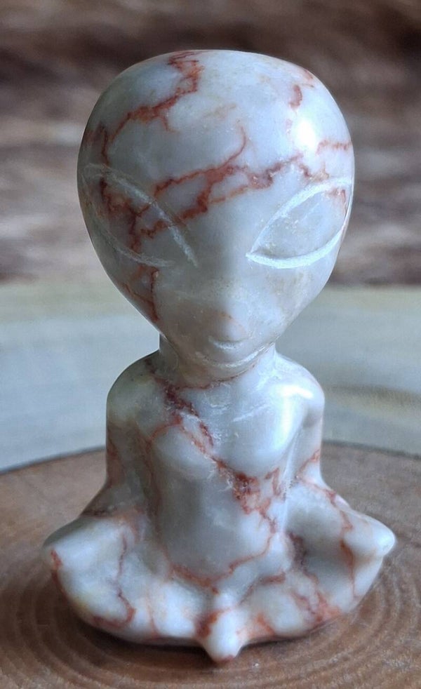 L.O.O.P.S Meditatiehouding Red Network Stone Jaspis soort