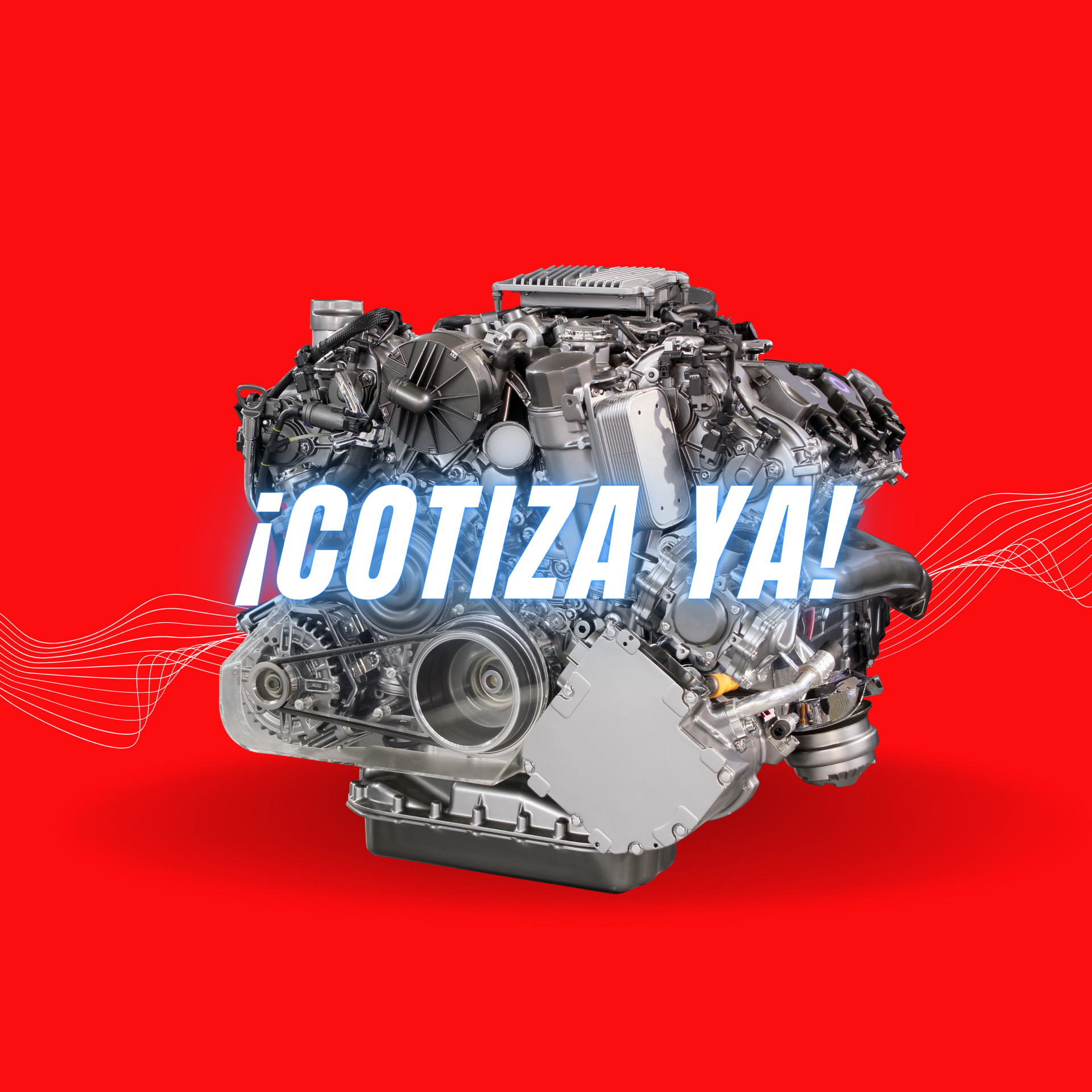 Bujías y cables, Filtros de aceite, Juntas y empaques, Bandas, Kit de clutch (disco, prensa y collarín), Sensores de motor