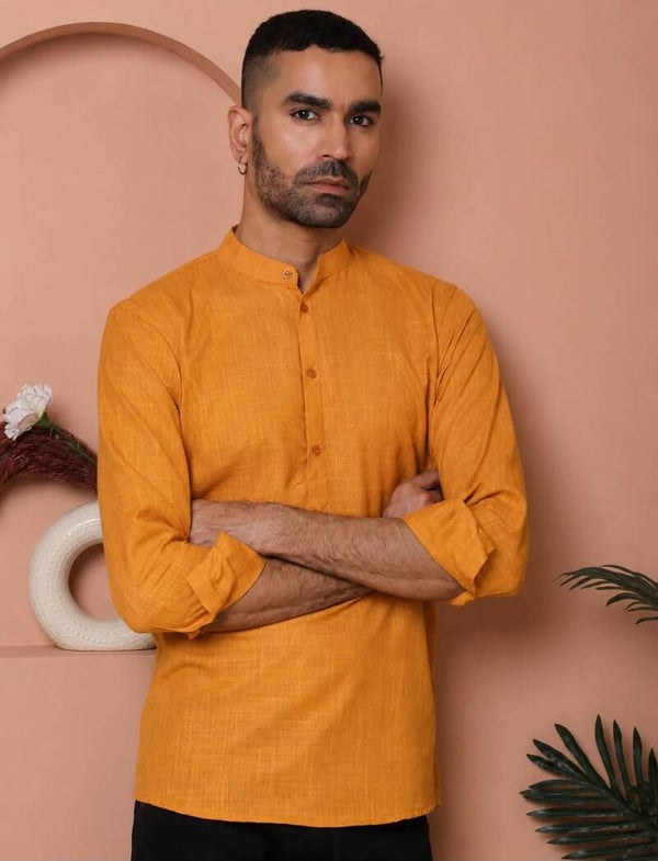 Kurta Court Moutarde