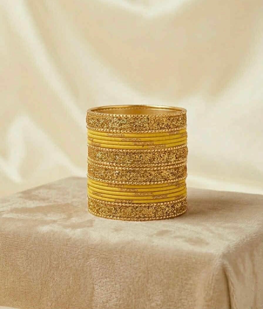Bracelet Jaune et Doré