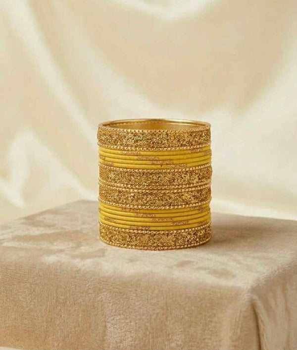 Bracelet Jaune et Doré