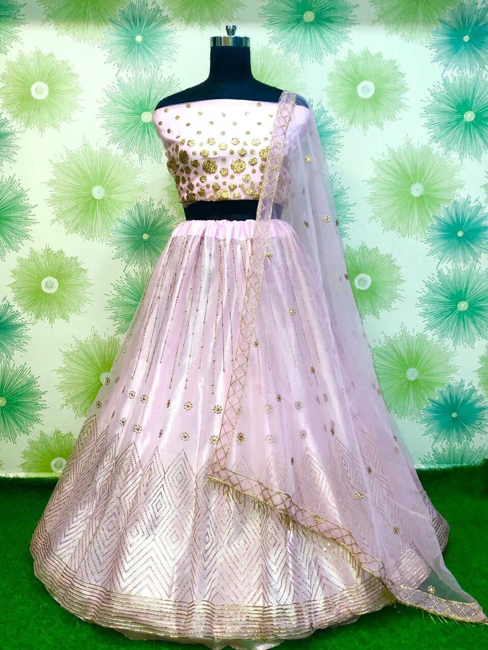 Lengha Rose poudré
