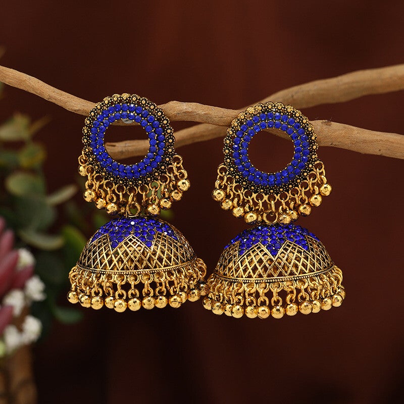 Jhumka Bleu roi