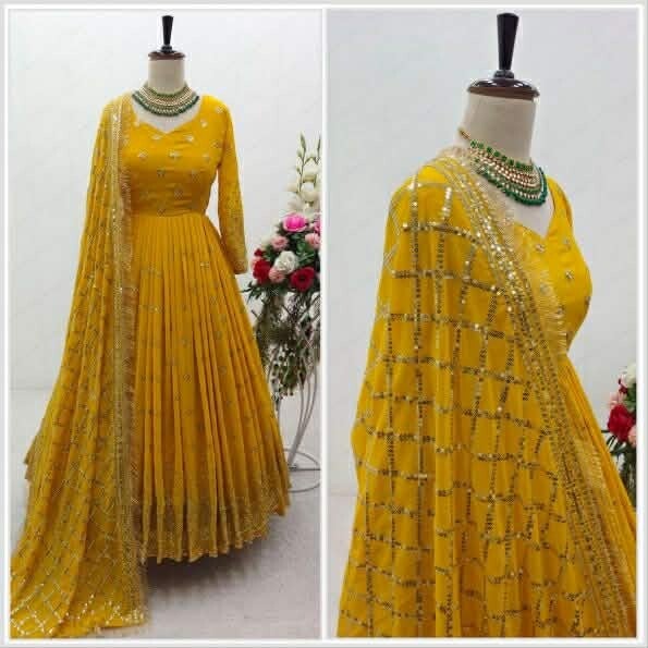 Anarkali Jaune