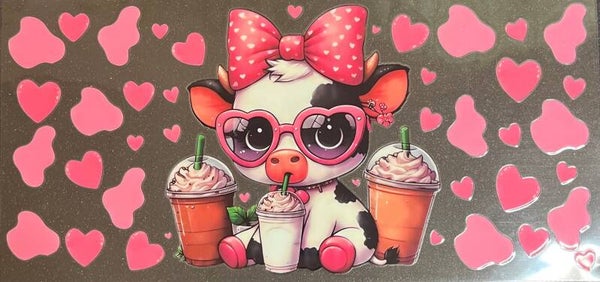 Starbucks cow 16oz cup wrap