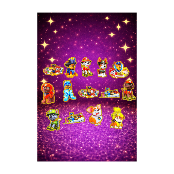 Hero puppies Flat acrylic