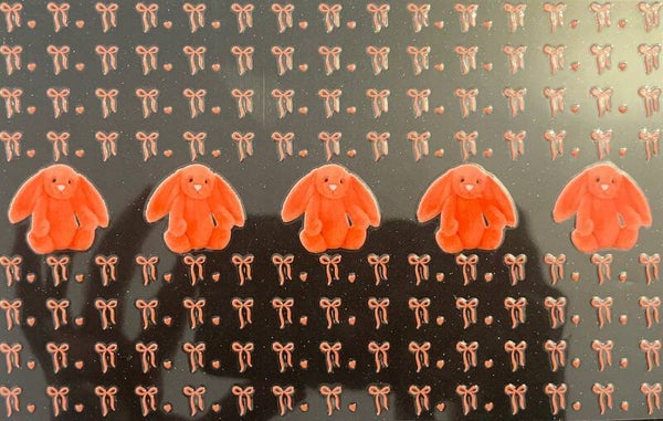 Red bunny pen wrap