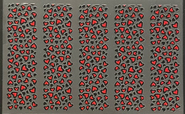 Love hearts pen wrap