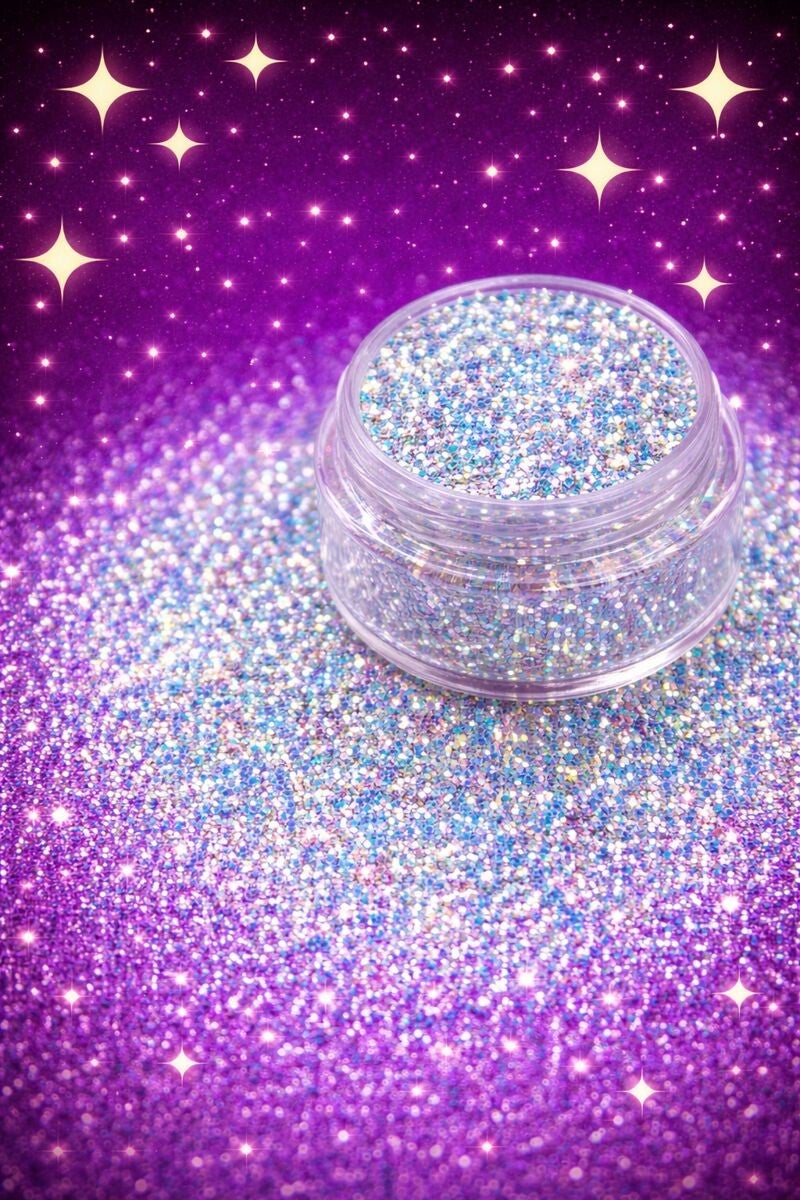 Bubble Glitter Blue With Attitude