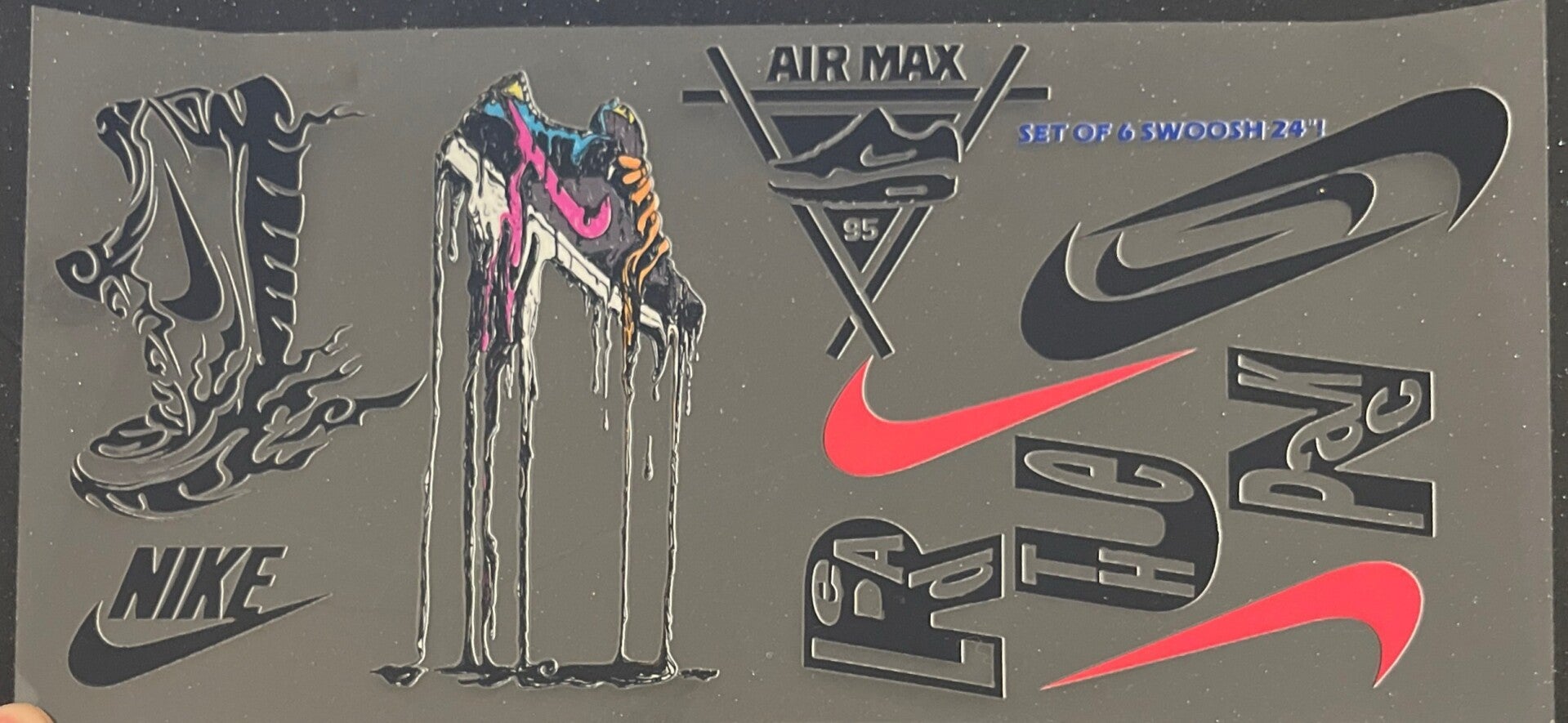 Streetwear Sneaker Logo Style Fan Inspired 16 oz Cup Wrap