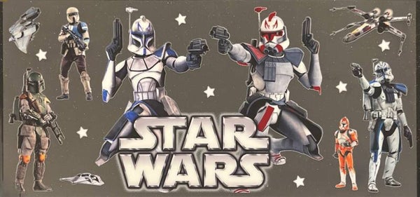 Galaxy Villain and Space Warrior Style Fan Inspired 16 oz Cup Wrap