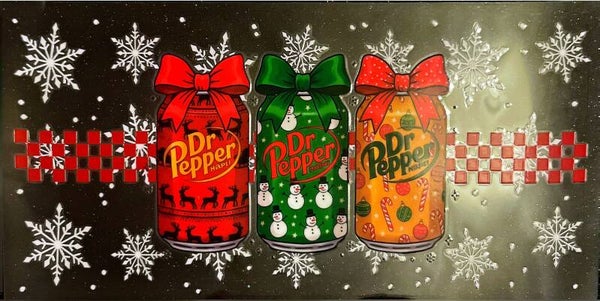 Festive drink  16oz cup wrap