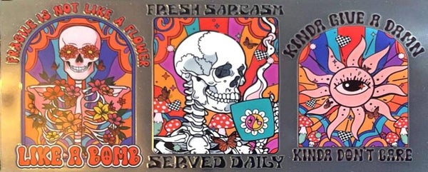 Fresh sarcasm 16oz wraps