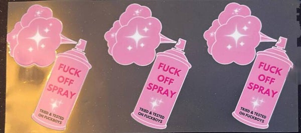 Rude spray 16oz wrap