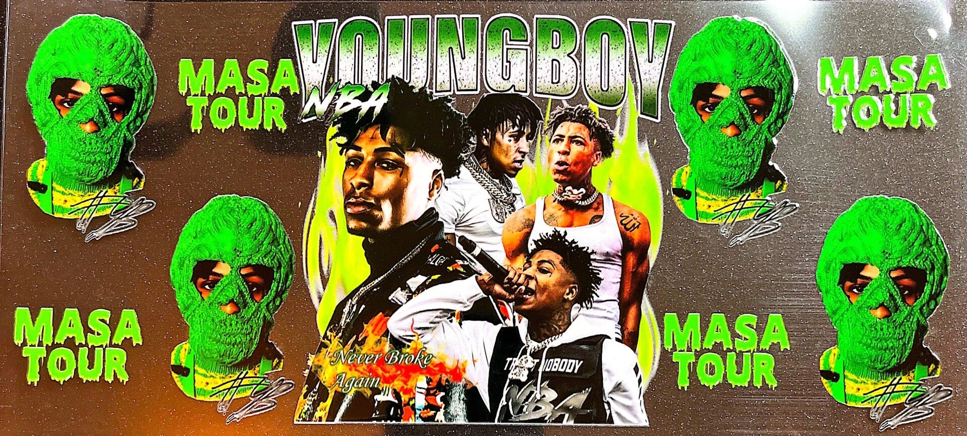 Rapper Inspired 16oz Cup Wrap