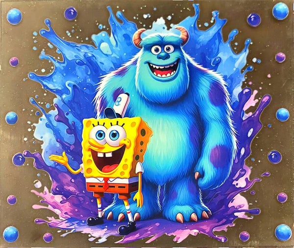 Best friends 20oz cup wrap