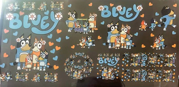 Cute pup with family 6in1 wrap