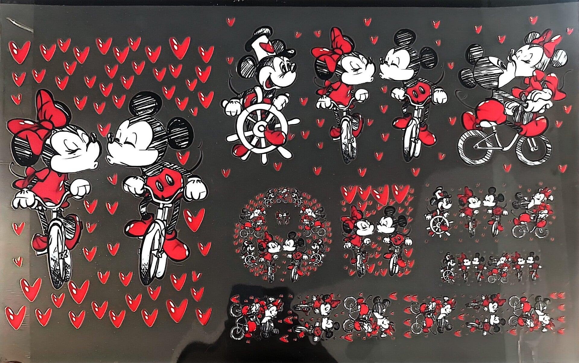 The iconic animated mouse couple