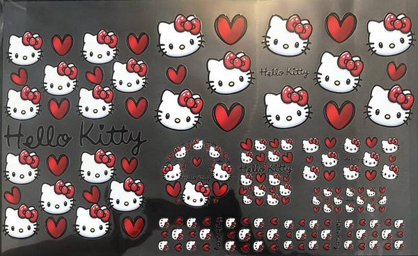 The kawaii cartoon kitten