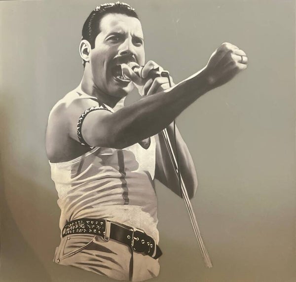 Classic Rock Vocalist Silhouette Heat Transfer