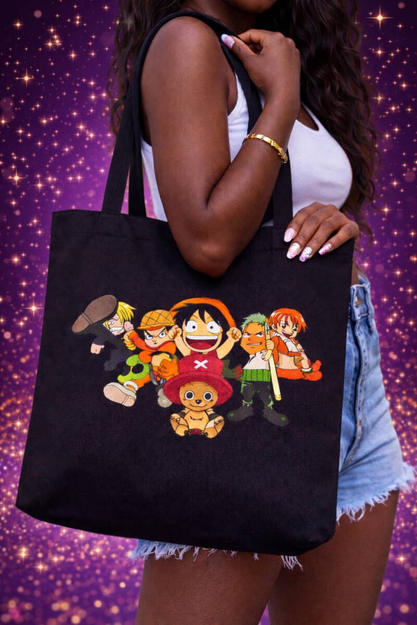 Anime style tote bag