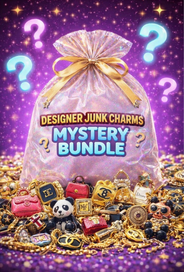 Lightweight Designer junk charms mystery mixed bundle