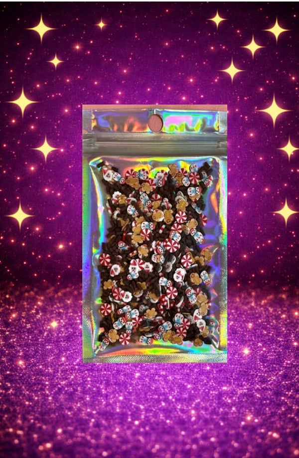 Holiday Treats Polymer Clay Slices – 10g