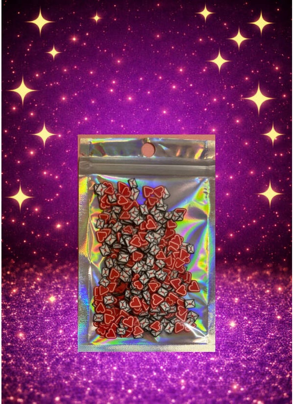 Love Letters Polymer Clay Slice Mix – 10g
