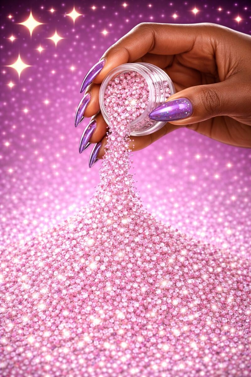 Pink About It Diamond sugar glitter